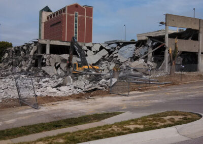 UNMC Parking Garage Demolition